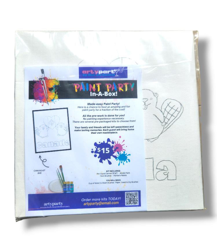 Paint Kit in a Box, Assorted Designs, by Arty Party