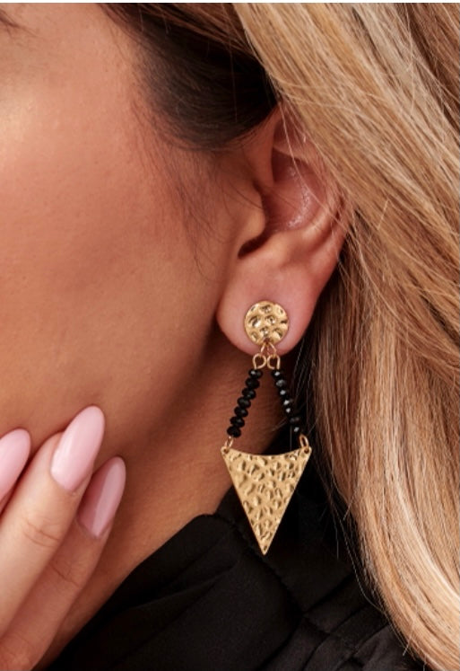 Vienna Glass Bead Drop Earrings