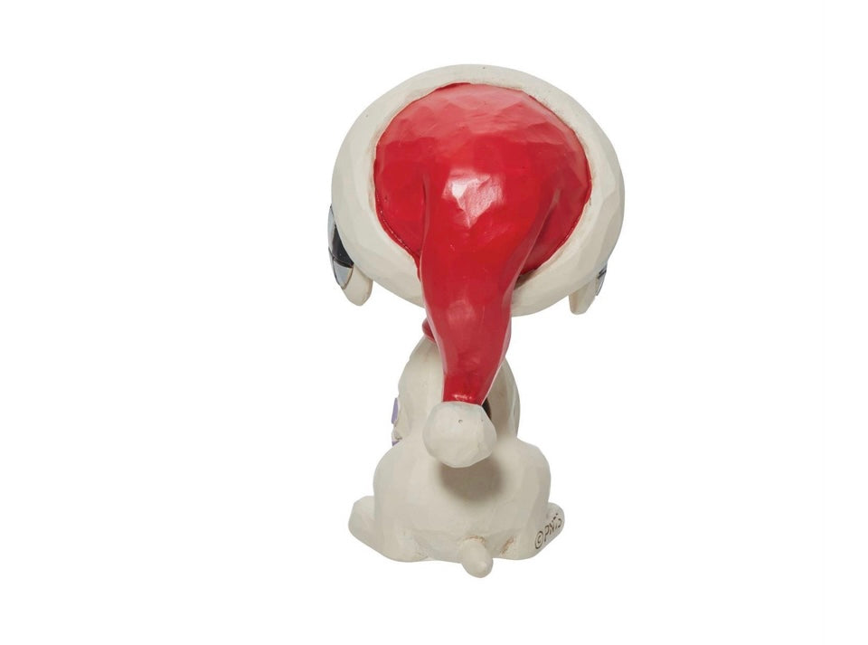 Snoopy with Glitter Candy Cane, Mini