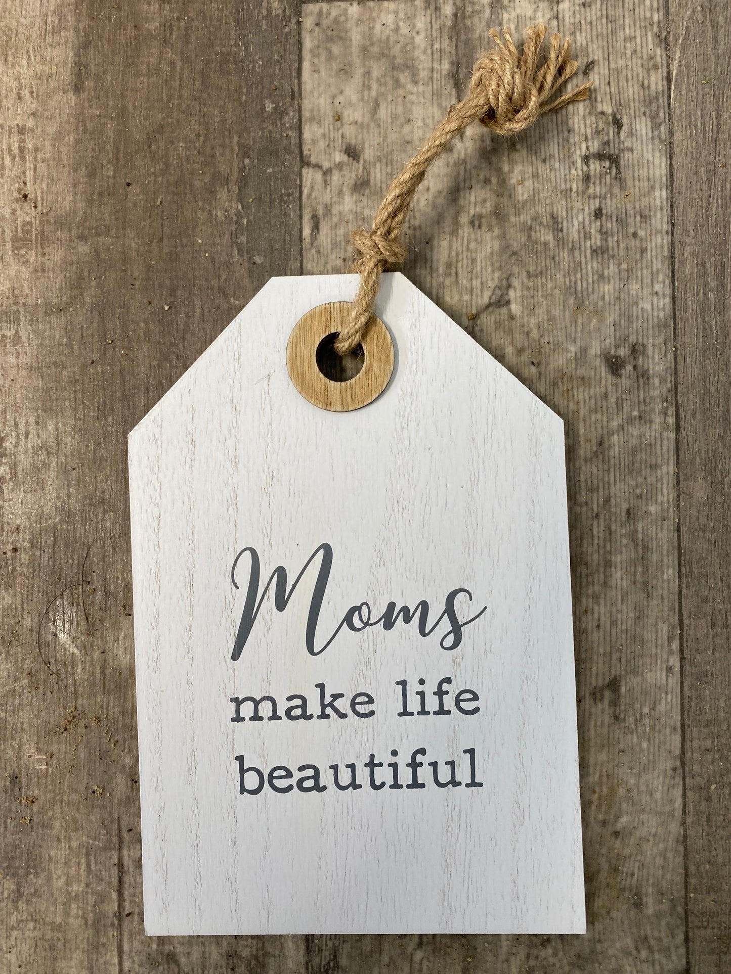 Mom, Grandmother and Sister Wall Signs, Three Assorted