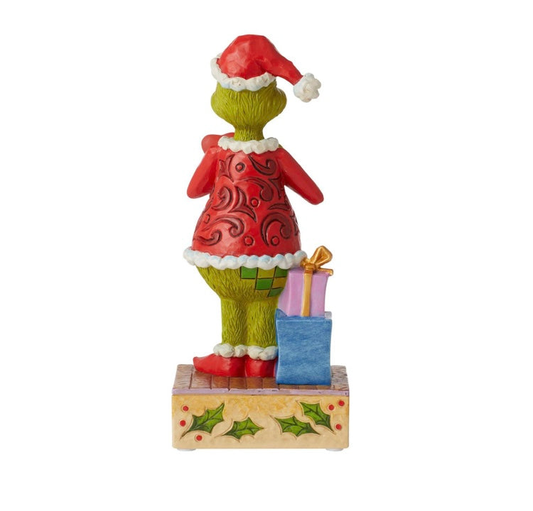Grinch Blinking Heart, Figurine by Jim Shore