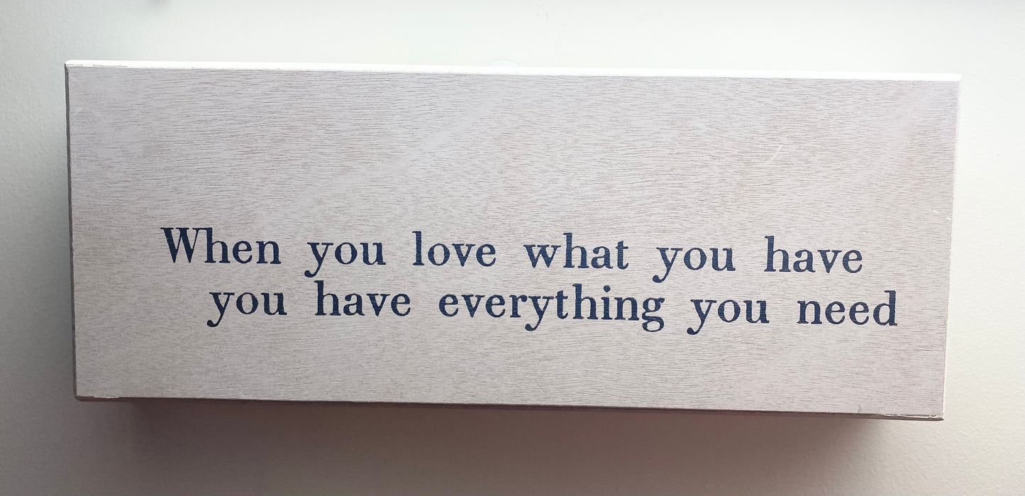 Word Boards with Assorted Sentiments