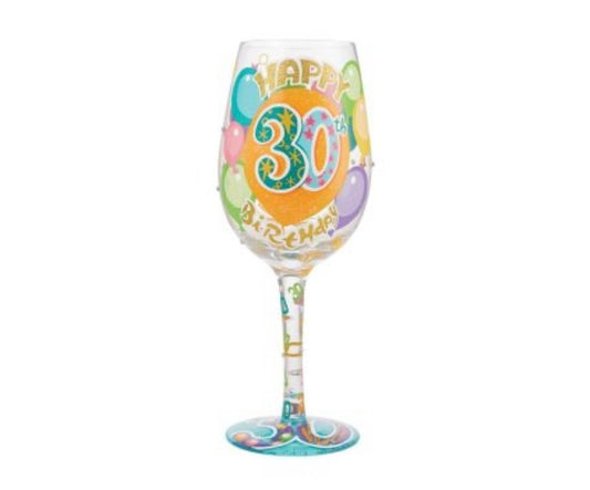 Lolita Wine Glass 30th Birthday