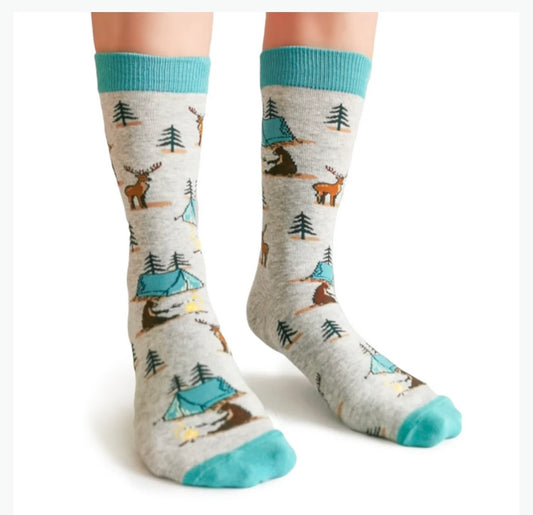 Camping Queen Socks