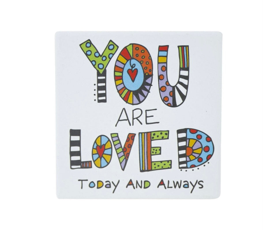 Cuppa Doodles, You are Loved Coaster