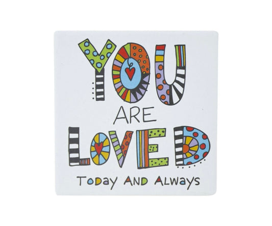 Cuppa Doodles, You are Loved Coaster