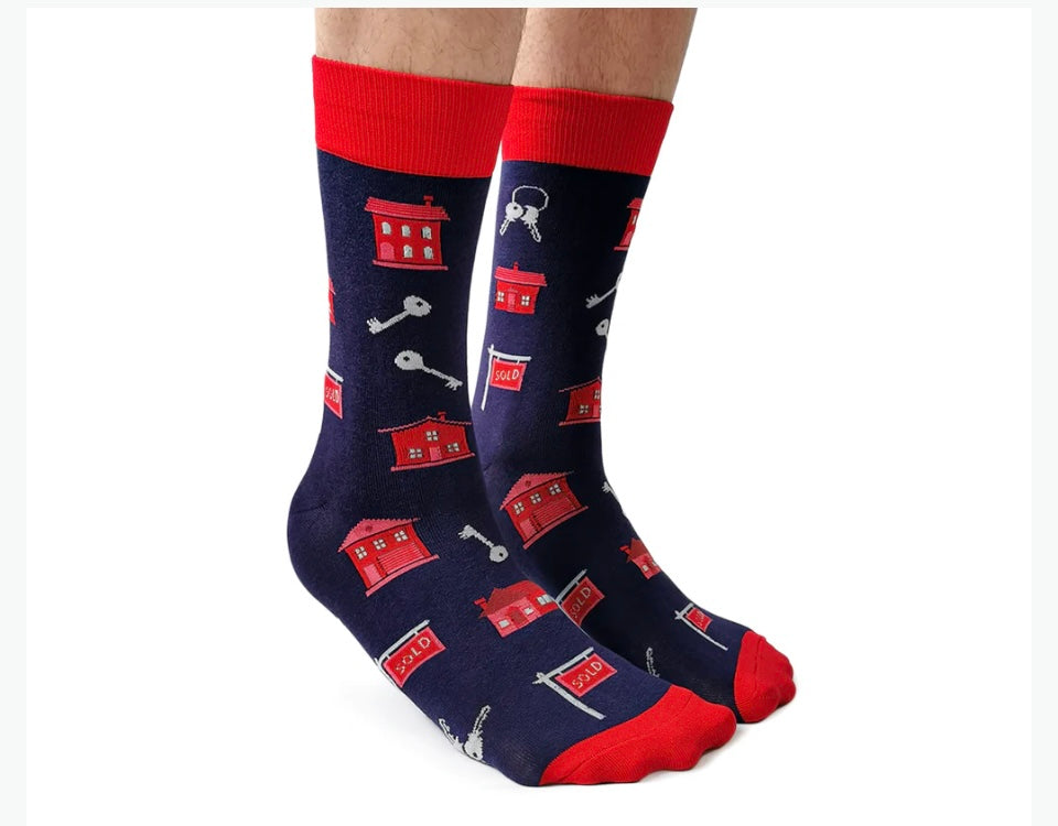 Real Estate Agent Socks