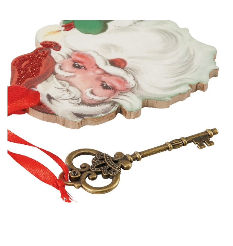 Santa Claus Key Ornament