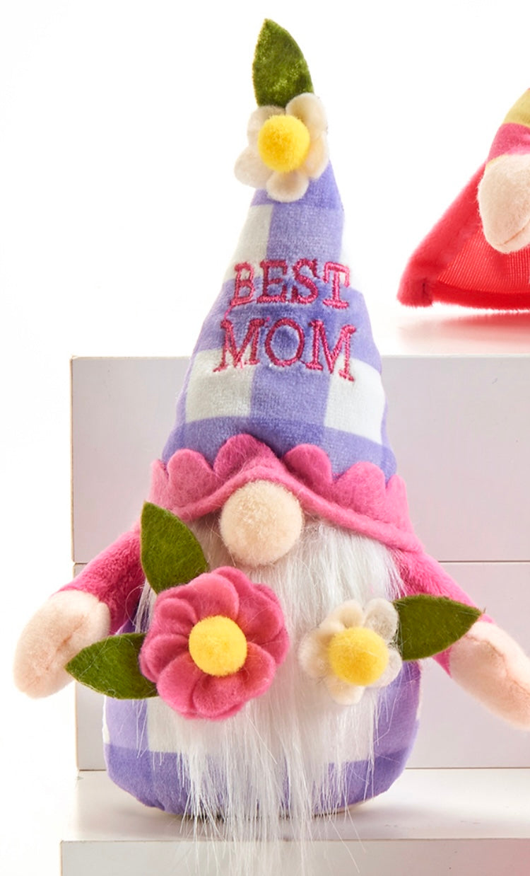 Mom and Grandma Gnomes, 4 Assorted