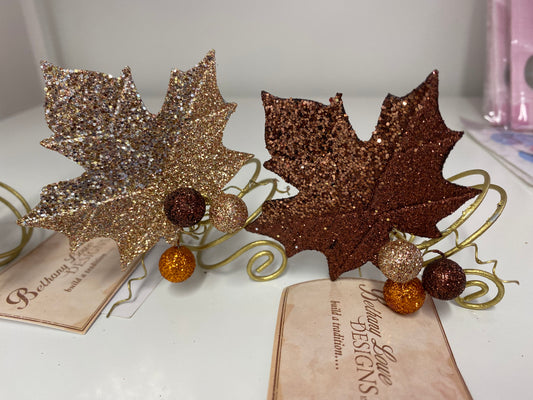 Maple Leaf Napkin Rings