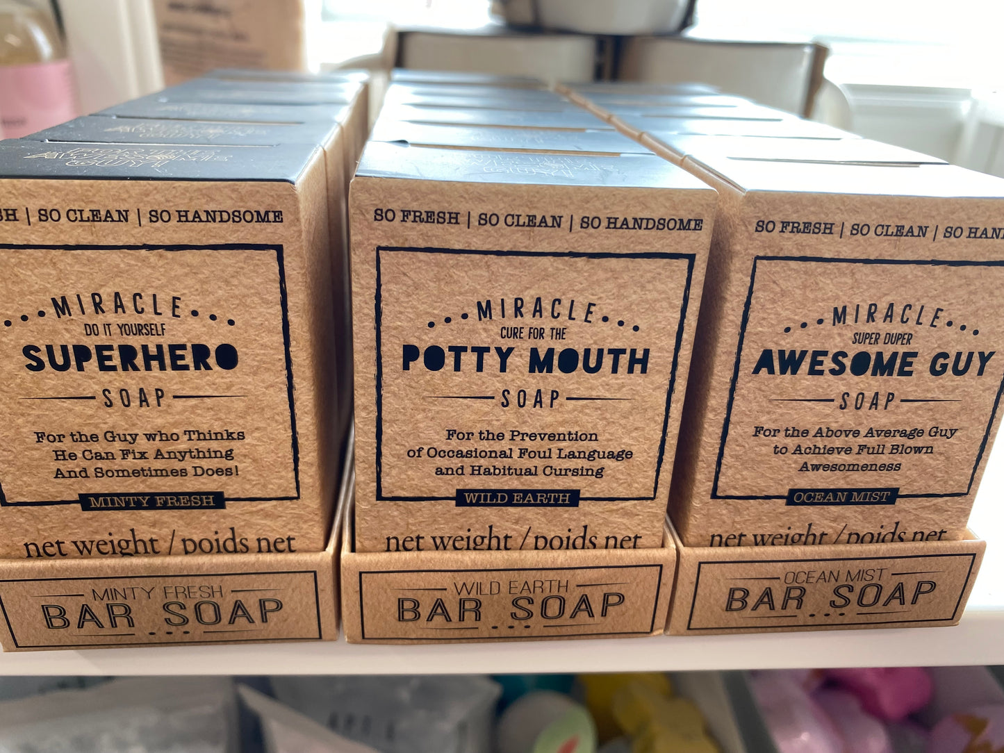 Mens Soap, Assorted Scents