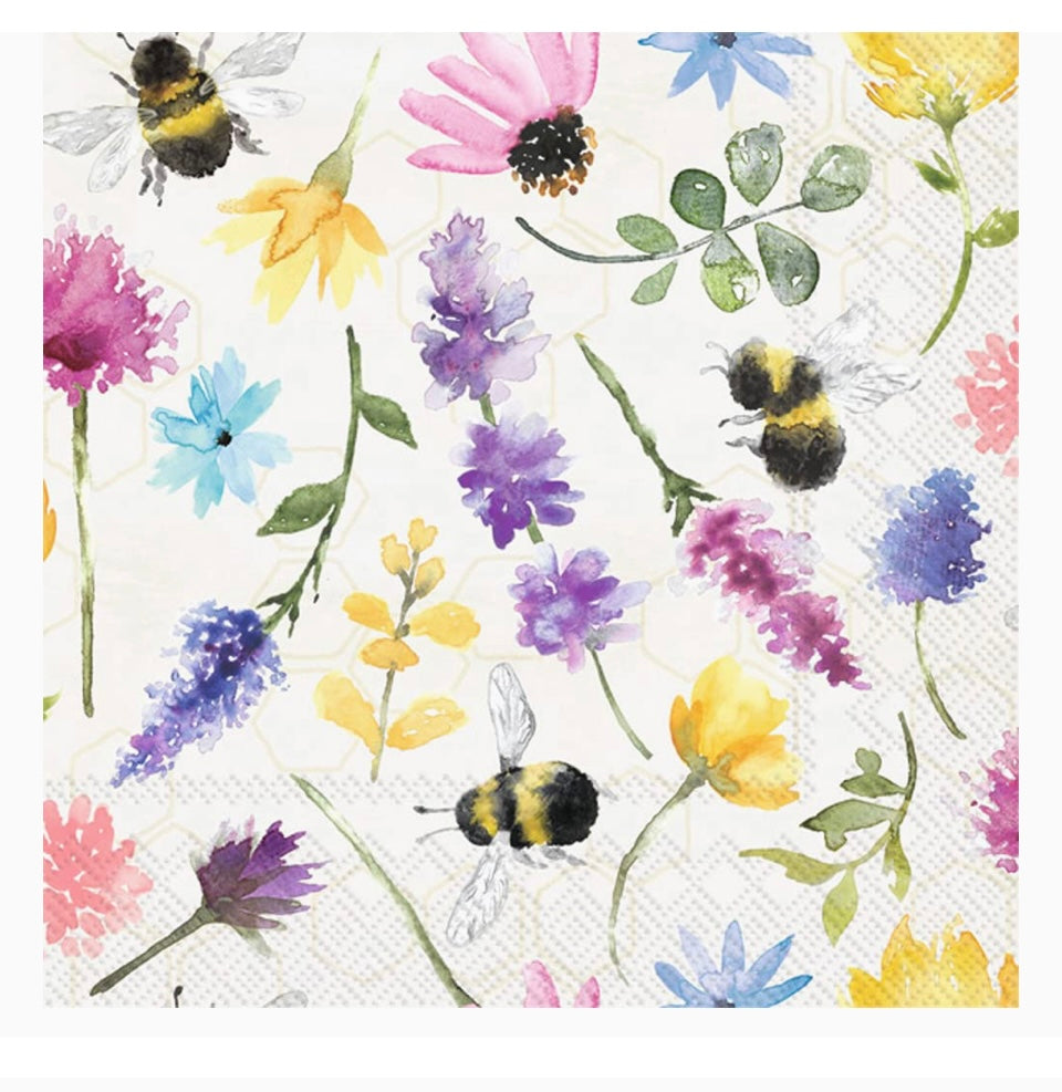 Paper Napkins- Summer Bees