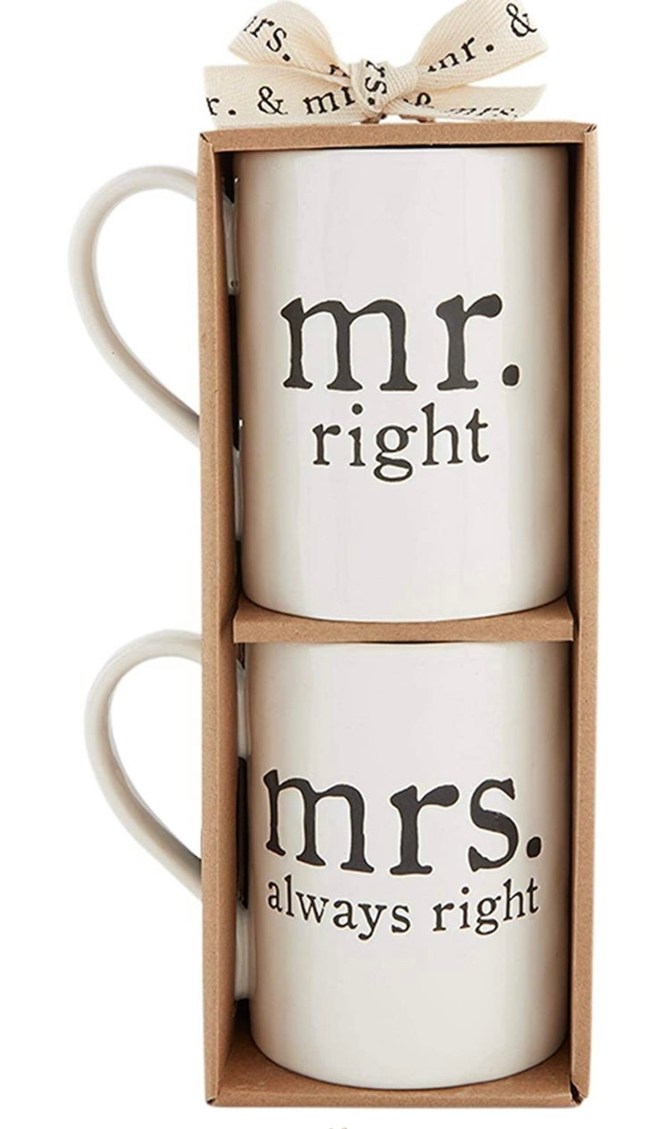 Mr. and Mrs. Mugs
