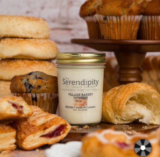 Village Bakery, 8 Ounce Soy Candle