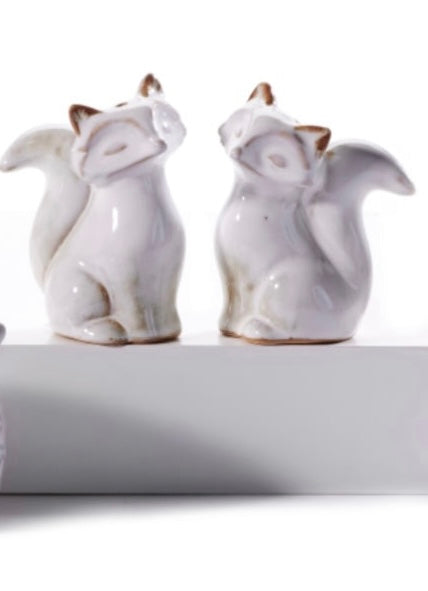 Ceramic Salt and Pepper Shakers, 2 Assorted