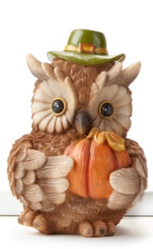 Owl Figurine, 3 Assorted