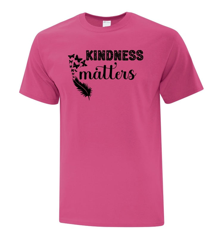 Kindness Matters T Shirt, Adult