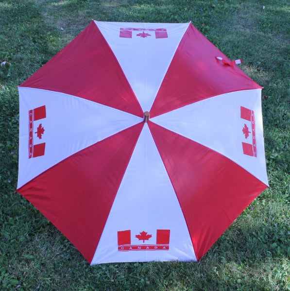 Canada Umbrella with wooden handle – Making Seasons Bright