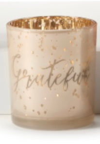 Votive Candle Holder with Sentiment