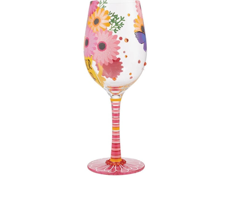 Wine Glass Best Sister Ever