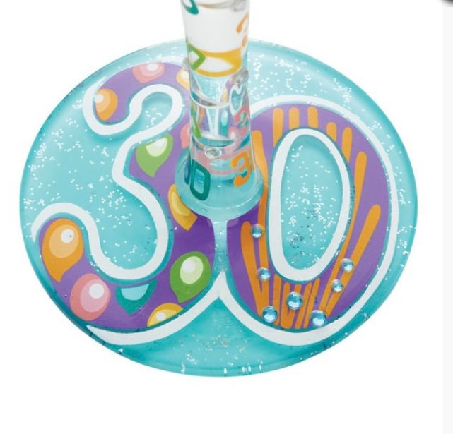 Lolita Wine Glass 30th Birthday