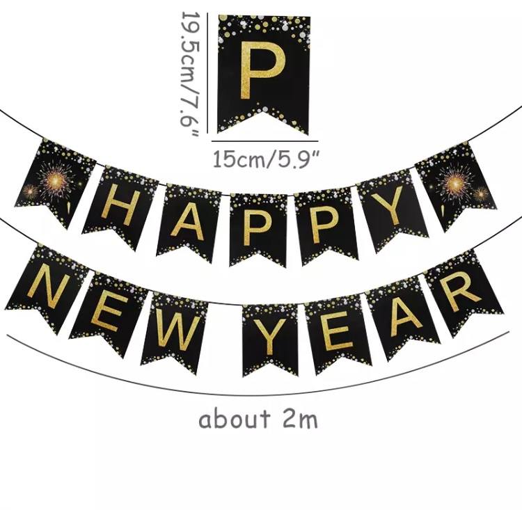 Happy New Year Banner