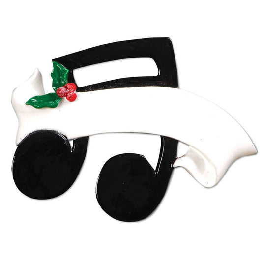 PolarX Ornaments - Musical Note Personalized Ornament