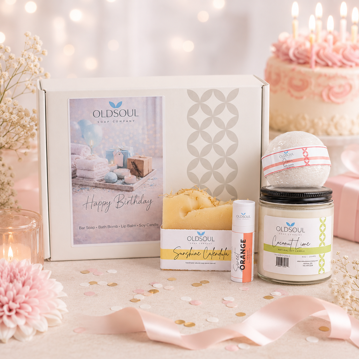 Old Soul Soap Company Inc. - Special Occasion Gift Box: Thank you