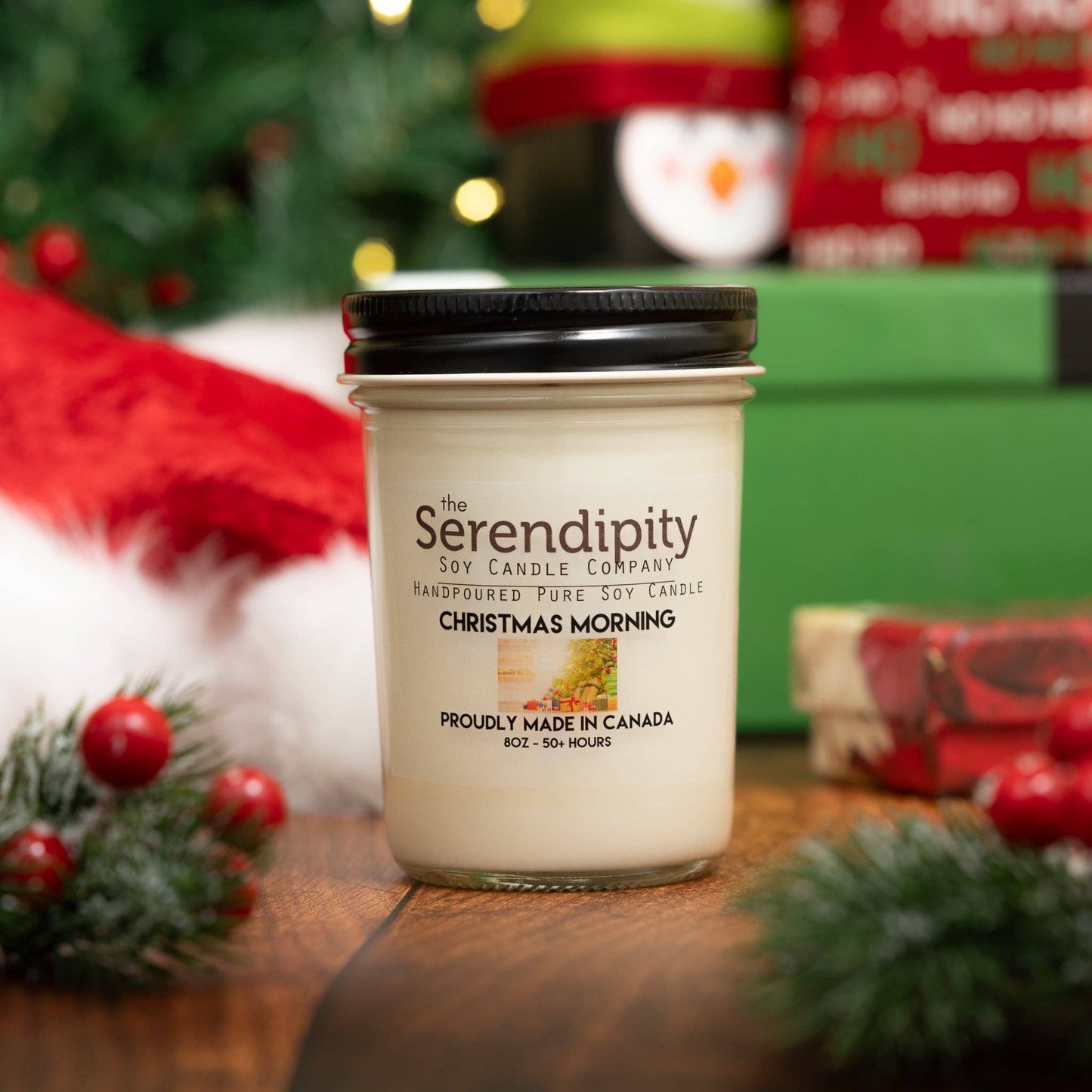 Serendipity Soy Candles - Christmas Morning: 8oz
