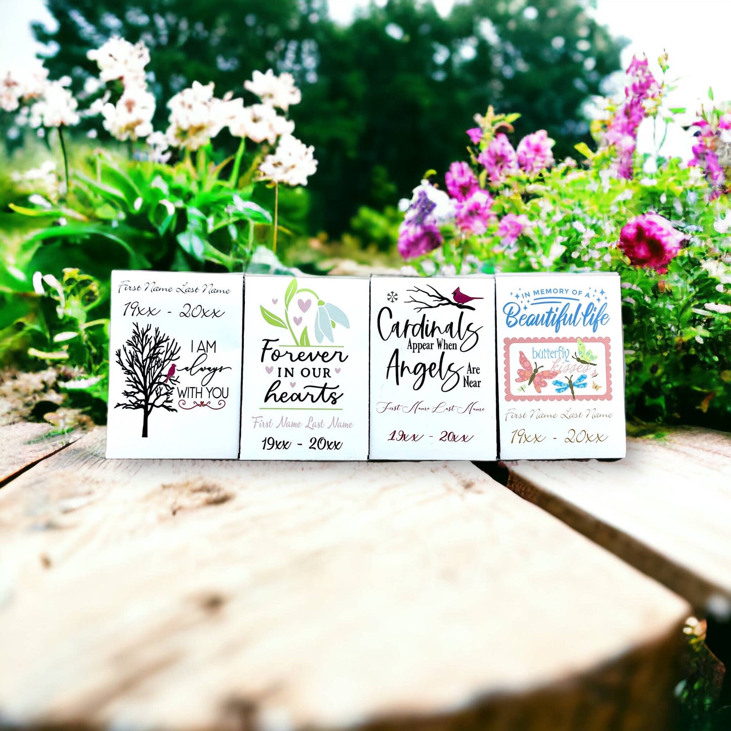 Memorial Seed Packages with Wildflowers