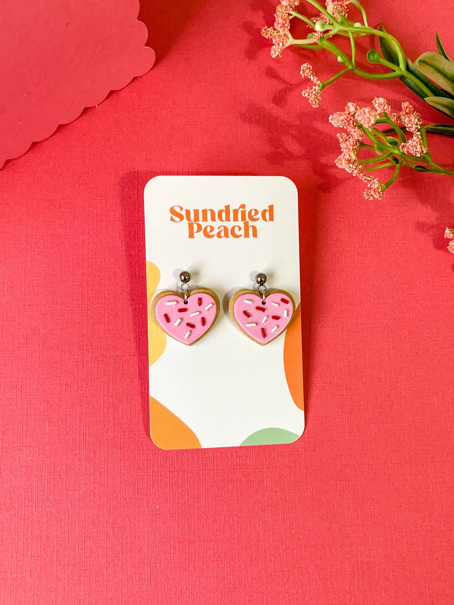 Sundried Peach - Sugar Cookie Hearts