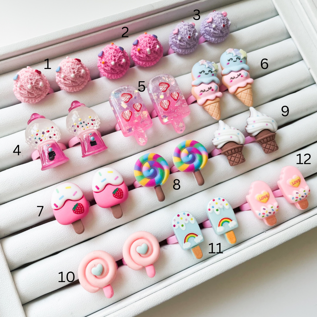 Shantiques Mini Creations - Kids Rings - Summer Sweet Treats: #6