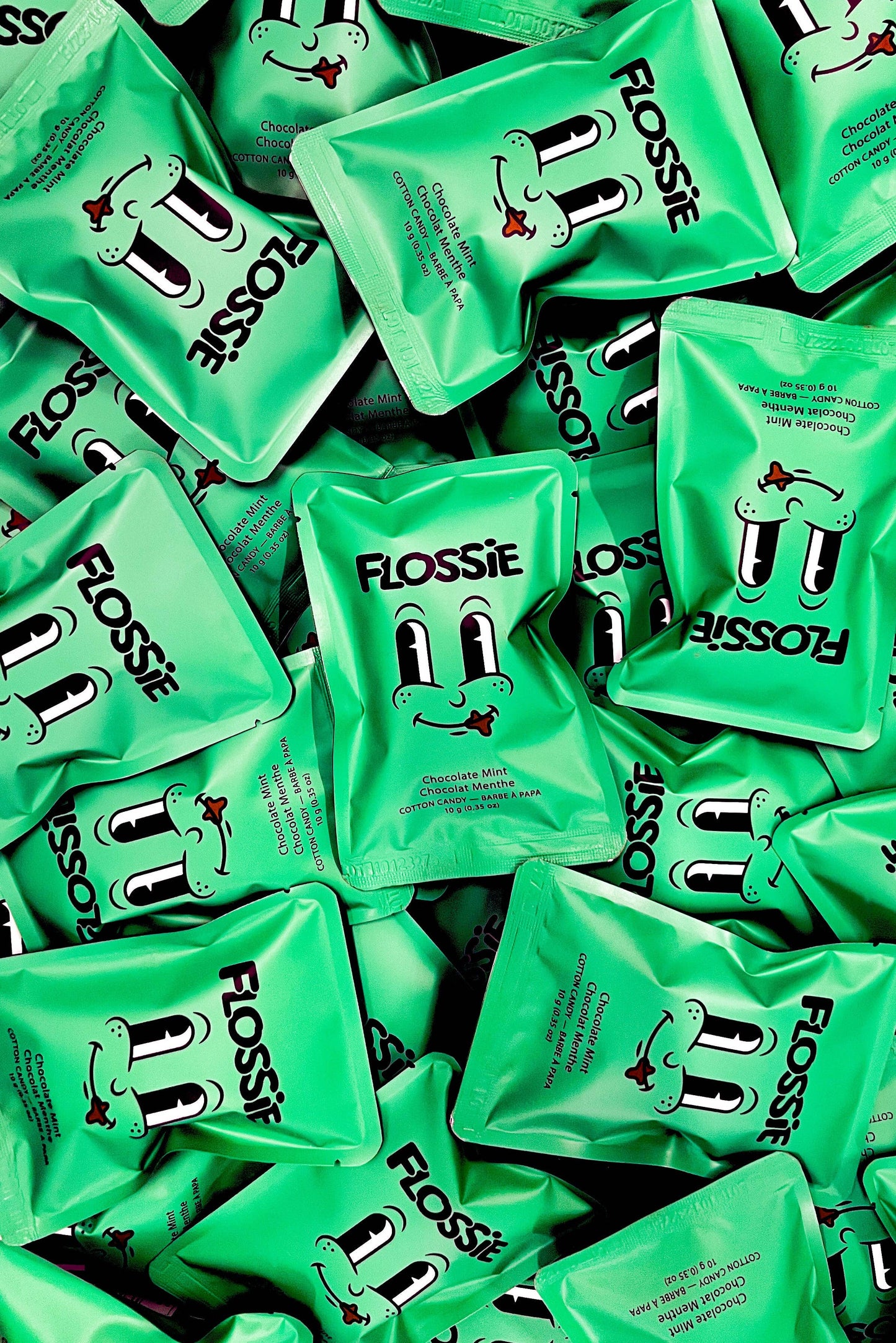 Flossie - Chocolate Mint Cotton Candy