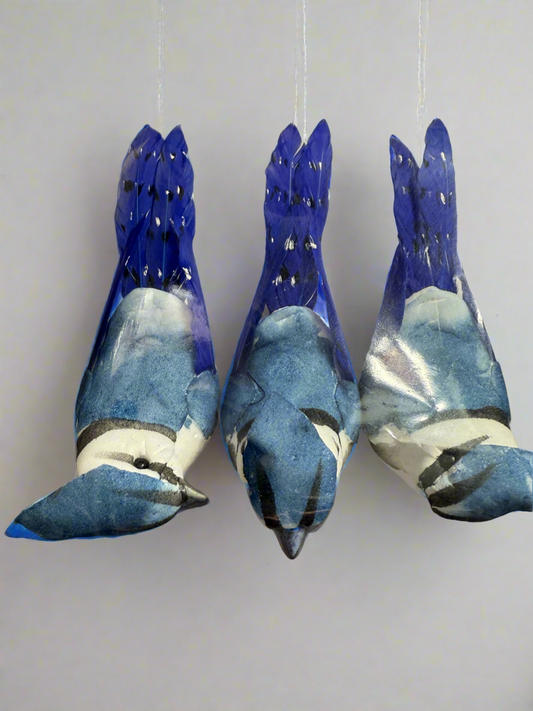 Package of Three Fabric Birds