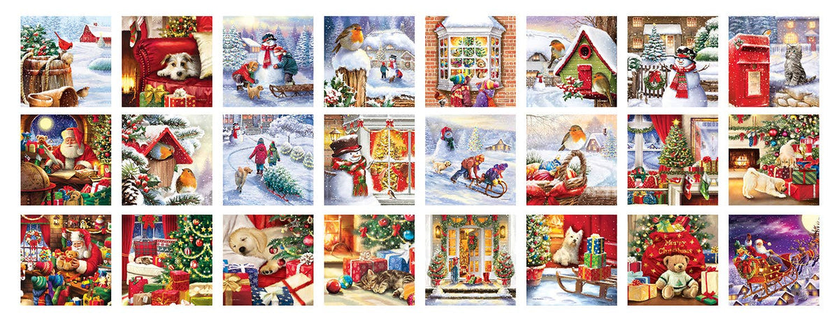 Eurographics Puzzles Canada - Christmas Memories - Advent Calendar