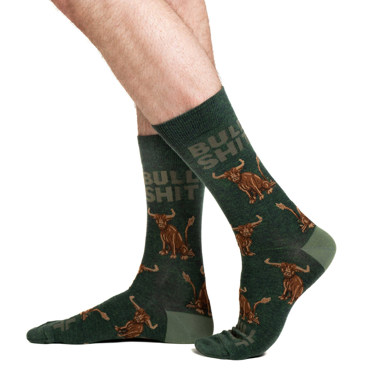 Good Luck Sock - Men's Bullshit Socks: Shoe Size 7-12