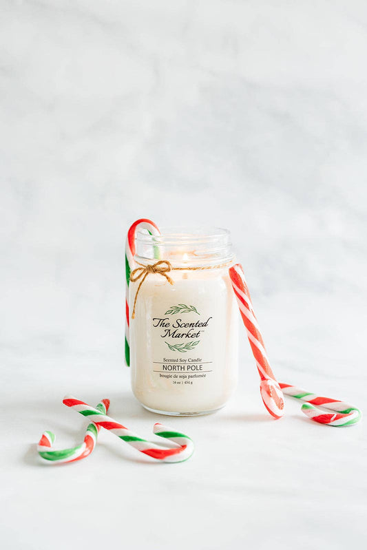The Scented Market - NORTH POLE Soy Wax Candle 16 oz