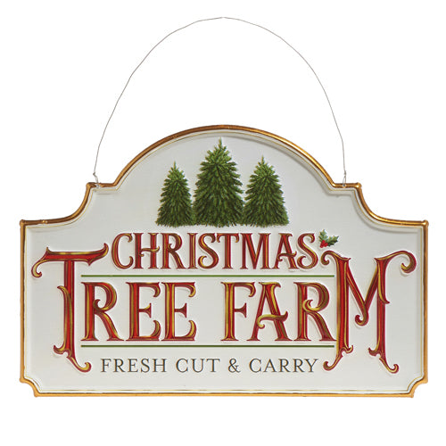 12 Inch Christmas Tree Farm Ornament