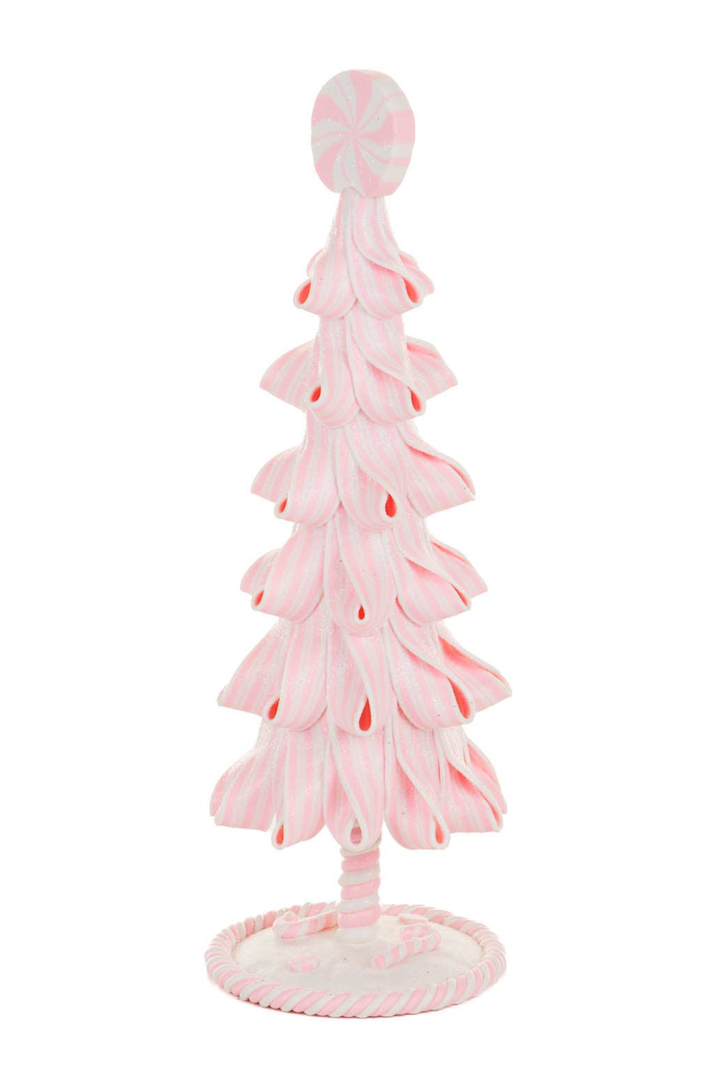 Pink Whimsical Tree Figurine
