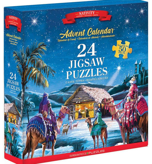 Eurographics Puzzles Canada - Nativity - Advent Calendar