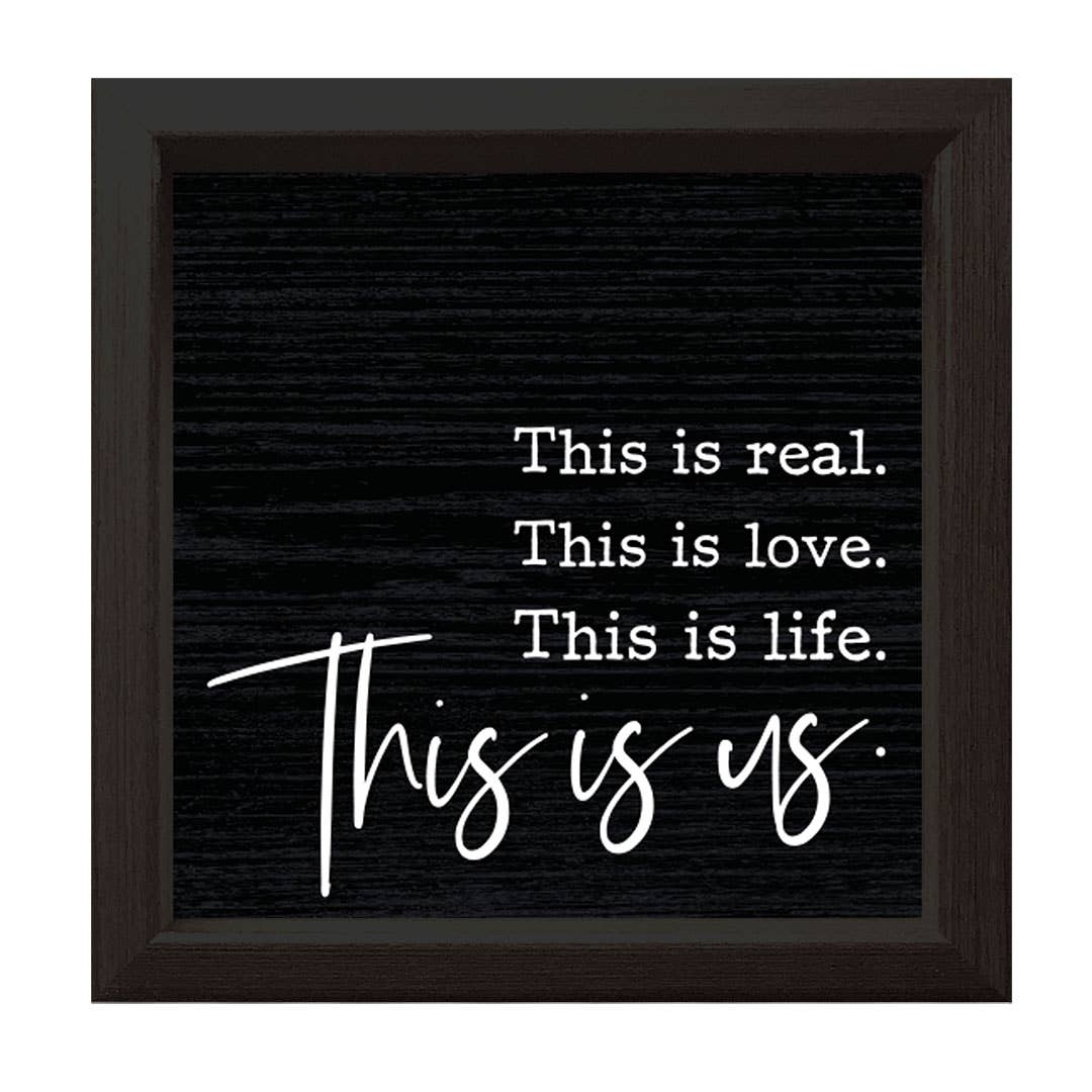 Pinetree Innovations Canada - This Is Us | Wood Sign: White
