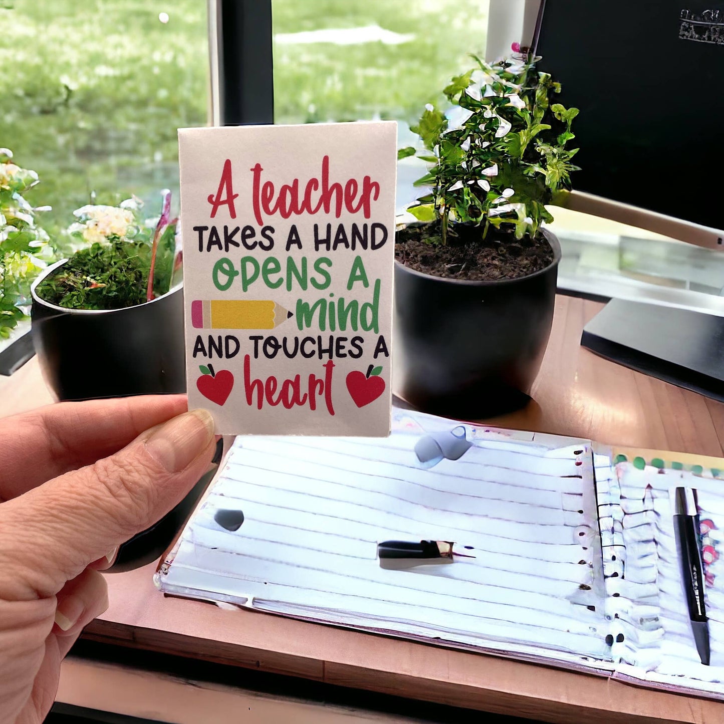 Teacher Gift seed package with Wildflowers
