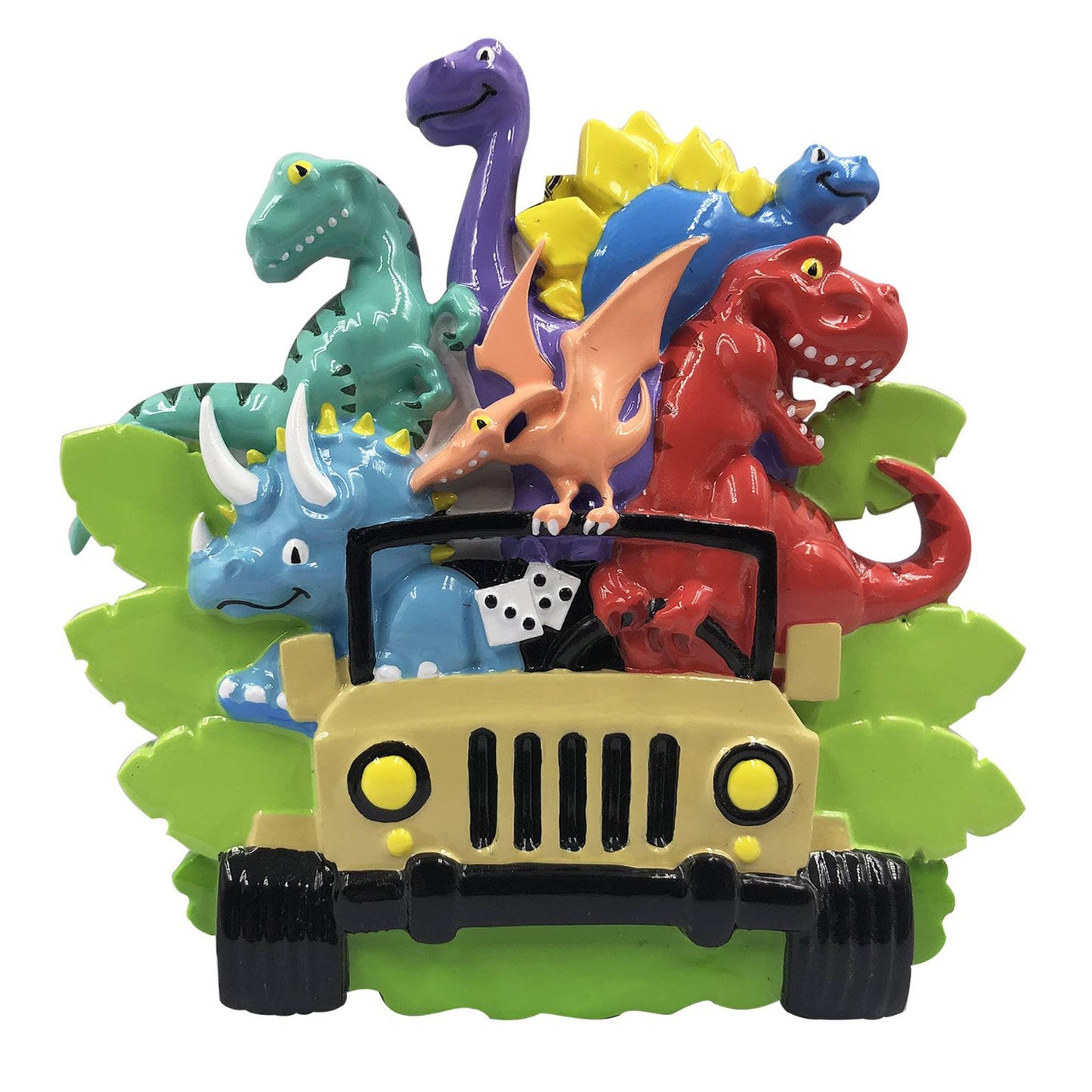 PolarX Ornaments - Dino Family Series Personalized Ornament