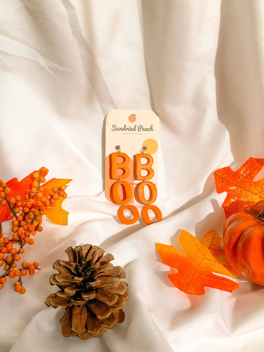Sundried Peach - BOO Dangles: Orange