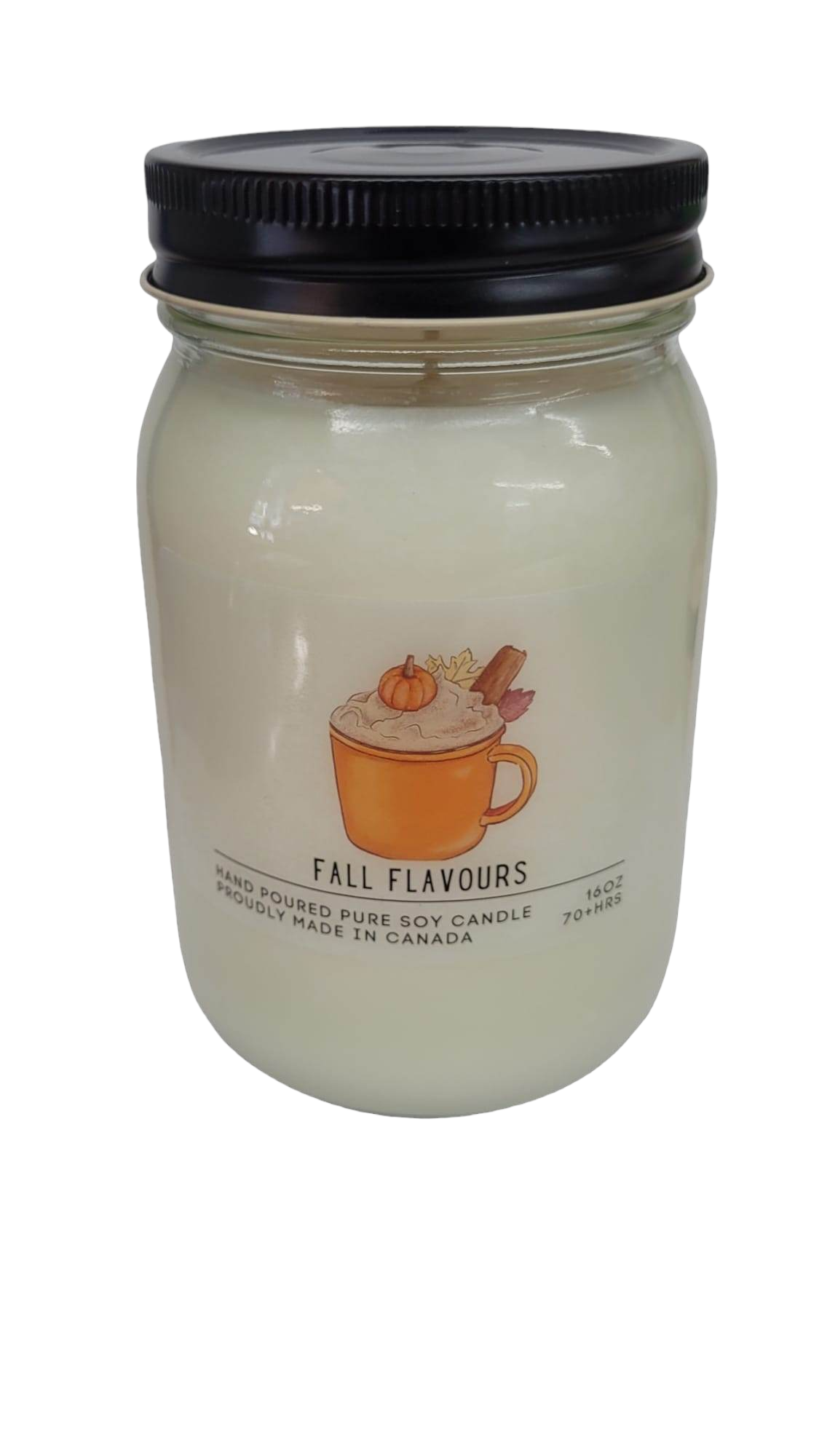 Serendipity Soy Candles - Fall Flavors: 16oz Mason Jar