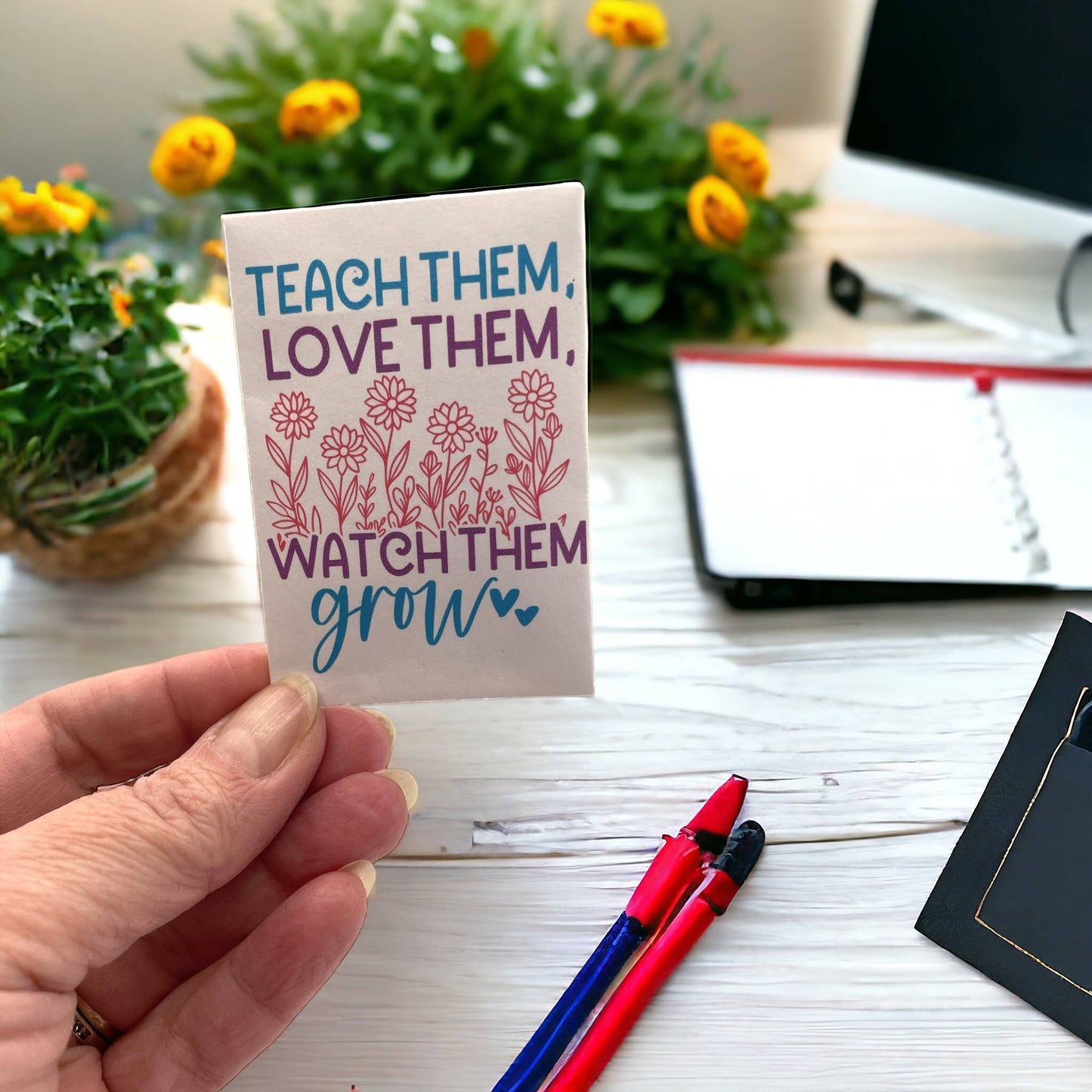 Teacher Gift seed package with Wildflowers