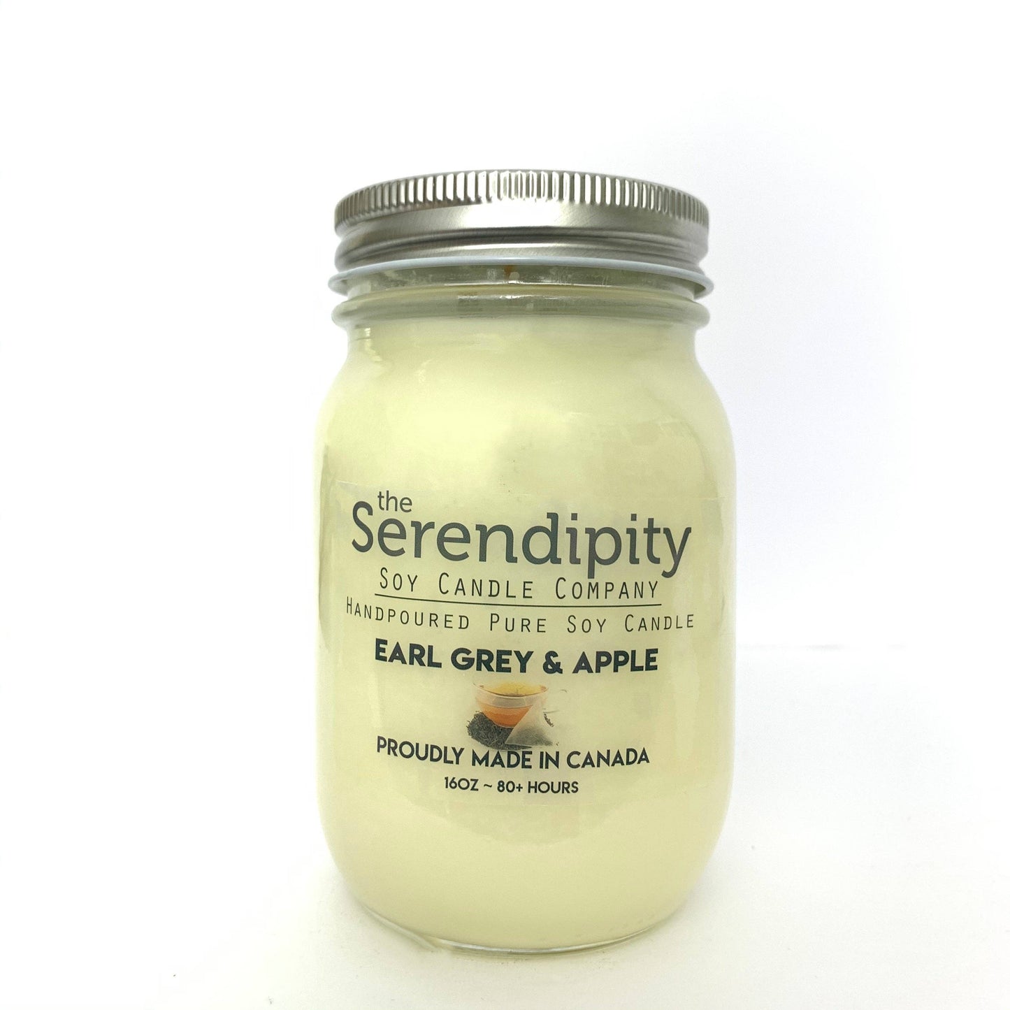 Serendipity Soy Candles - Earl Grey & Apple: 8oz