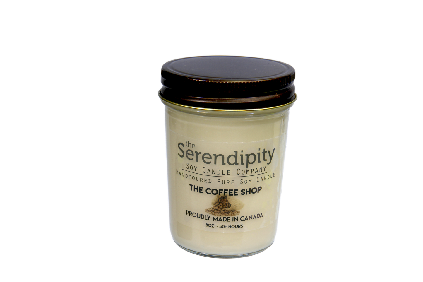 Serendipity Soy Candles - The Coffee Shop: 8oz