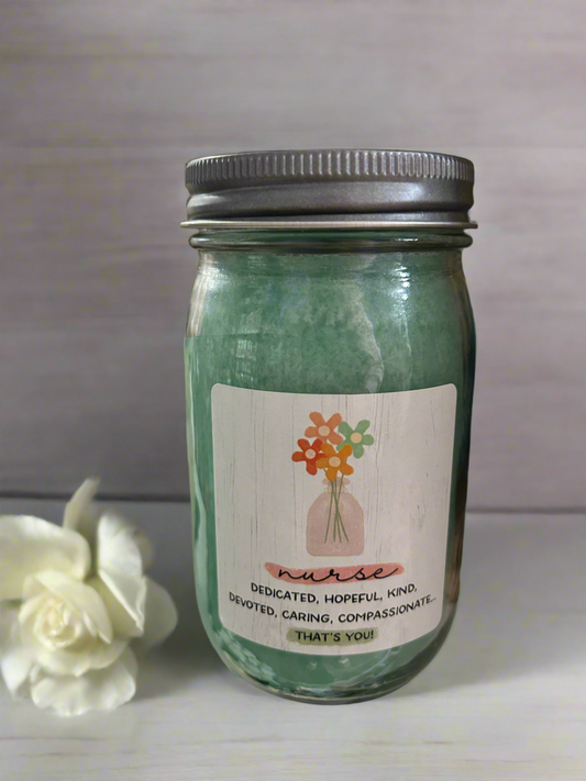 Bright Blessings “Nurse Candle” 12 ounce, Melon Burst
