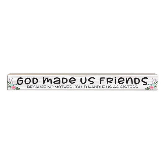 God Made Us Friends | Wood Sign